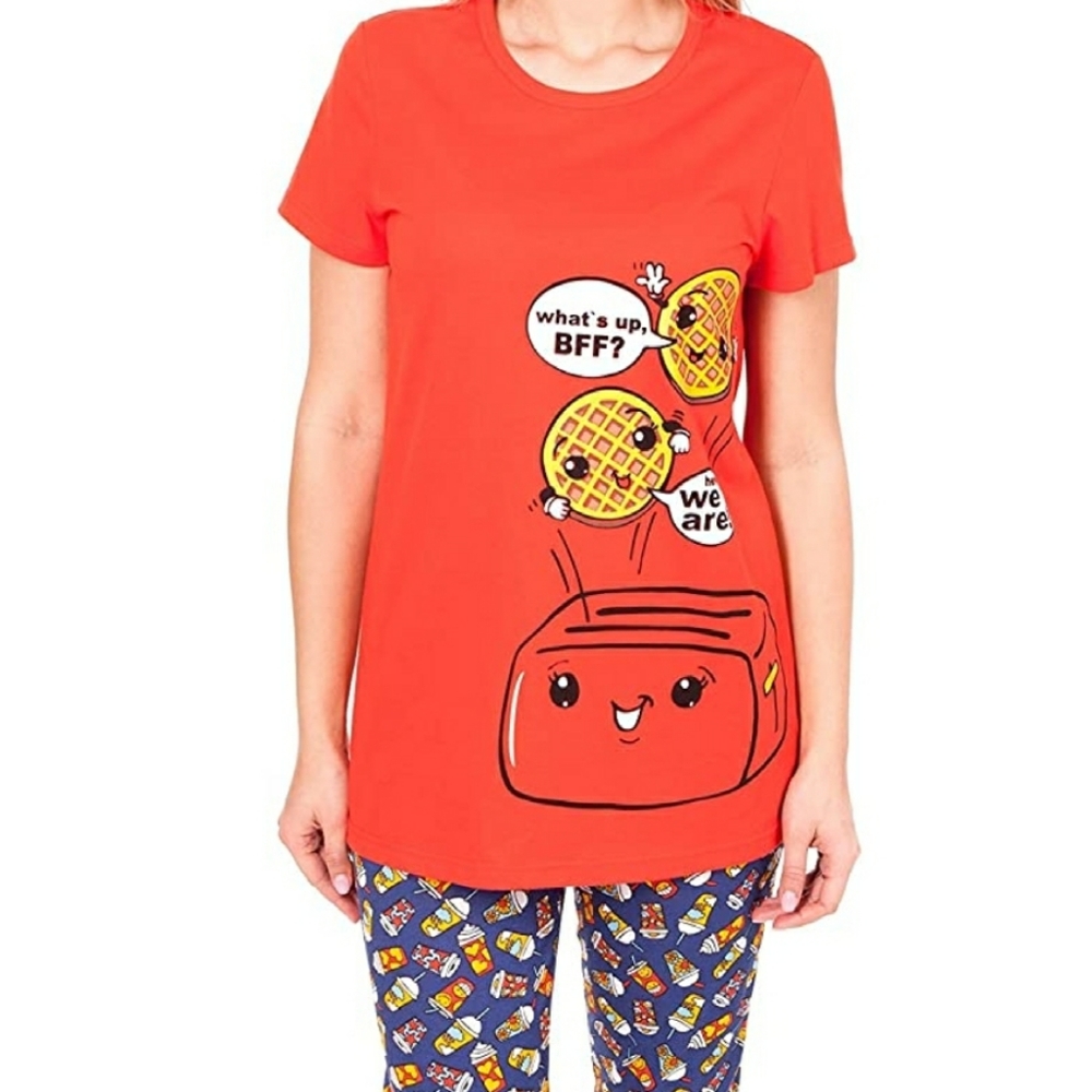 HomeCotton Cute Ladies BEST Pajama Set